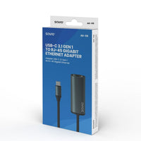 USB-C-zu-Ethernet-Adapter Savio AK-56