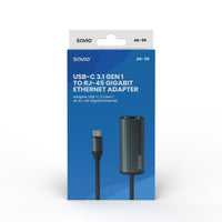 USB-C-zu-Ethernet-Adapter Savio AK-56