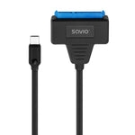 USB-zu-SATA-Adapter für Festplattenlaufwerke Savio AK-69 25 cm