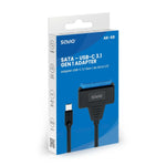 USB-zu-SATA-Adapter für Festplattenlaufwerke Savio AK-69 25 cm