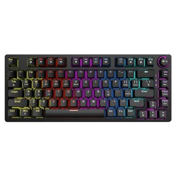 Tastatur Savio PHENIX RED Schwarz QWERTY