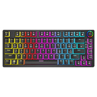 Tastatur Savio PHENIX Schwarz QWERTY