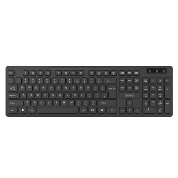 Tastatur Savio KB-02 Schwarz
