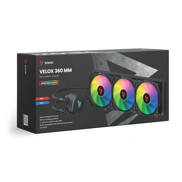 Flüssigkühlungs-Kit Savio VELOX 360 MM