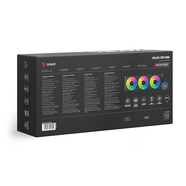 Flüssigkühlungs-Kit Savio VELOX 360 MM