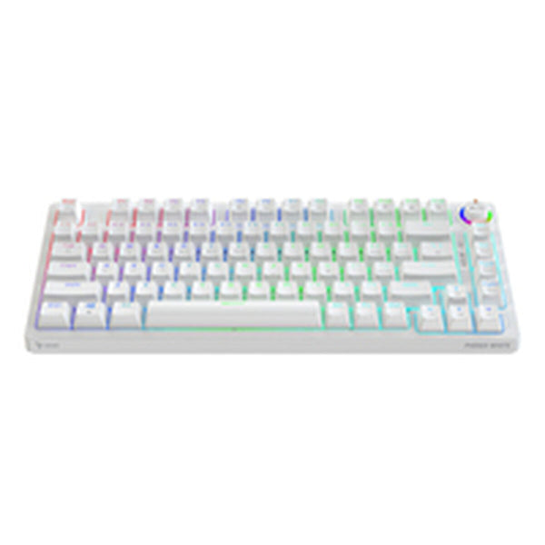 Tastatur Savio PHENIX WHITE GAT RED Weiß