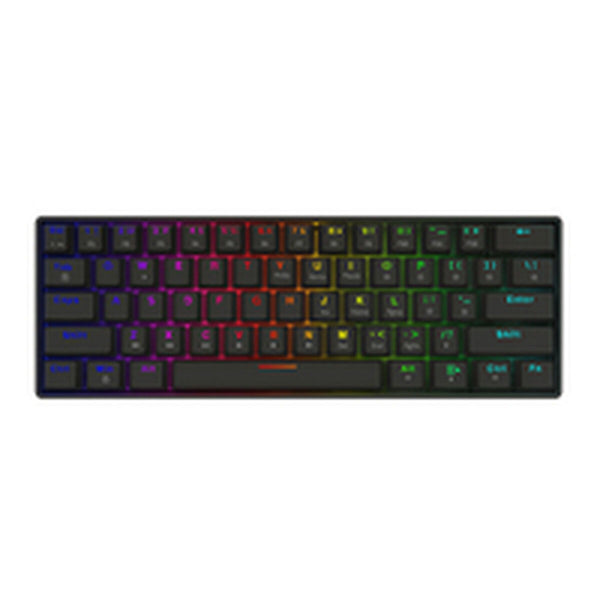 Tastatur Savio BLACKOUT X2 RED Schwarz Qwerty US