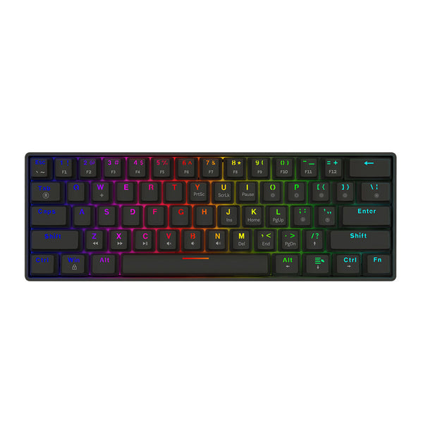 Tastatur Savio BLACKOUT X2 Blue Schwarz Qwerty US