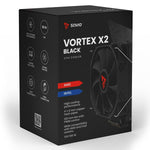 CPU-Kühler Savio VORTEX X2 BLACK