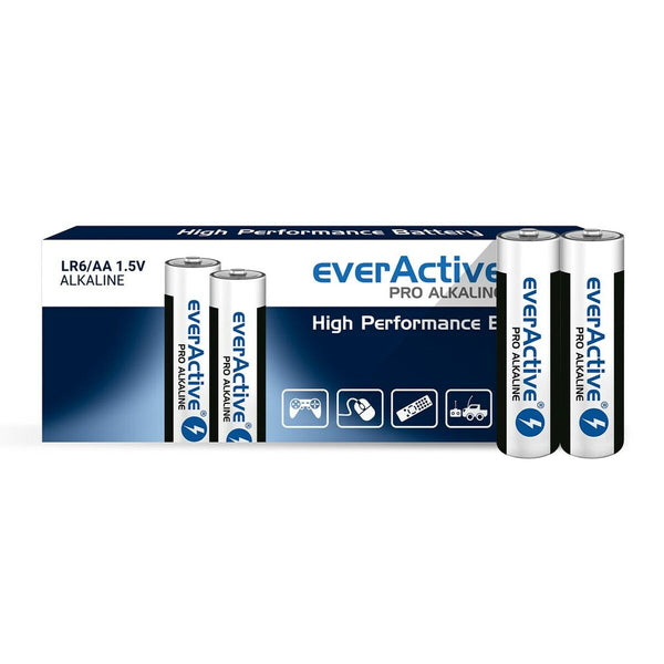 Batterien EverActive AA/LR6 1,5 V (10 Stück)