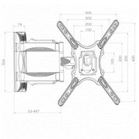 Wandhalterung ART RAMT AR-78