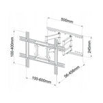 TV Halterung ART AR-87 80" 60 Kg