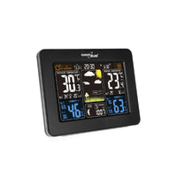 Multifunktions-Wetterstation Greenblue GB523 Schwarz