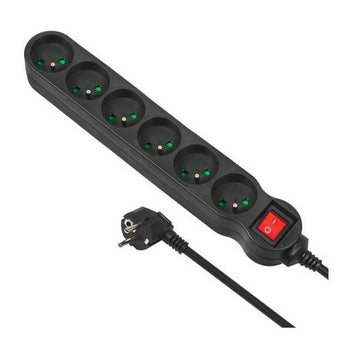 Steckerleiste mit 6 Steckdosen und Schalter MacLean MCE225 2300 W (1,5 m)