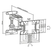 Wandhalterung MacLean MC-804 32" 65"