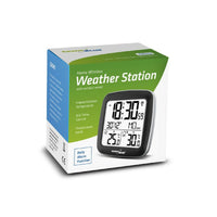 Multifunktions-Wetterstation Greenblue GB542 Weiß Grau