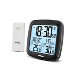 Multifunktions-Wetterstation Greenblue GB542 Weiß Grau