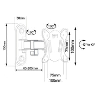 TV Halterung MacLean MC-416 32" 13" 30 Kg