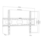 TV Halterung MacLean MC-419 32" 100" 80 kg