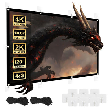 Projektionsleinwand MacLean MC-169 120"