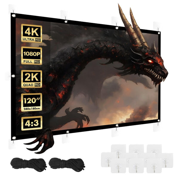 Projektionsleinwand MacLean MC-169 120"