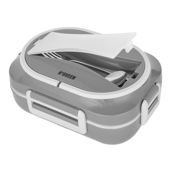 Lunchbox N'oveen LB540 Dunkelgrau Edelstahl 1 L 24 x 11 x 18,5 cm