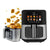 Heißluftfritteuse N'oveen AF770 Schwarz Silberfarben 1700 W 6,5 L