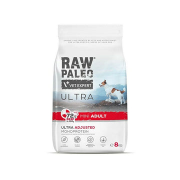 Futter VETEXPERT Raw Paleo Ultra Mini Adult Beef Rindfleisch 8 kg