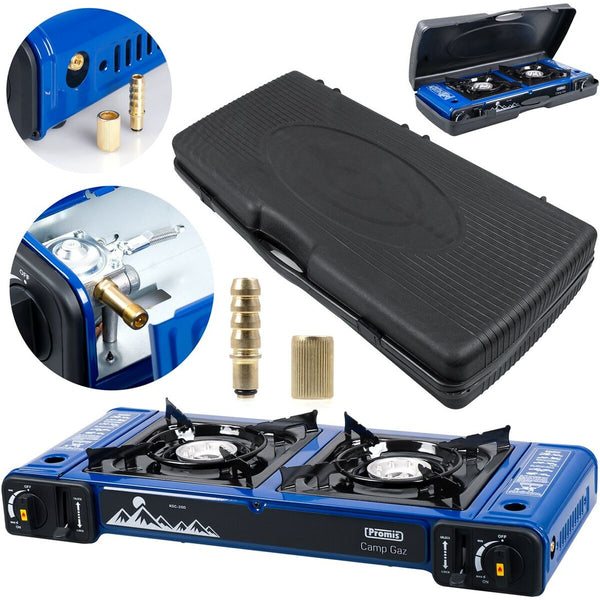 Gaskocher Promis KGC200 Blau Schwarz