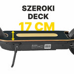 Elektroroller Manta XRIDER M10 Pro Schwarz 500 W