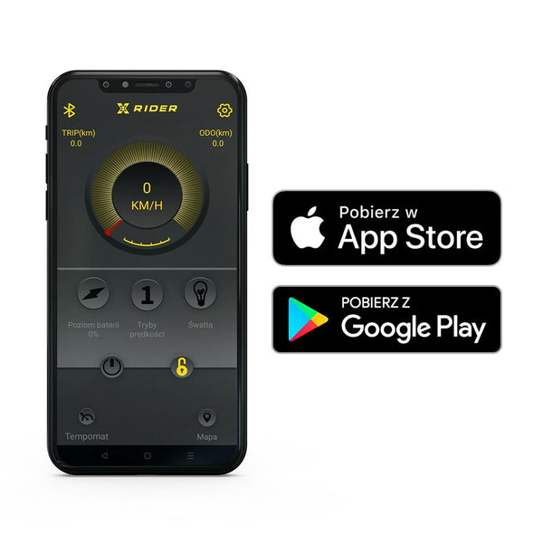 Elektroroller Manta XRIDER M10 Pro Schwarz 500 W