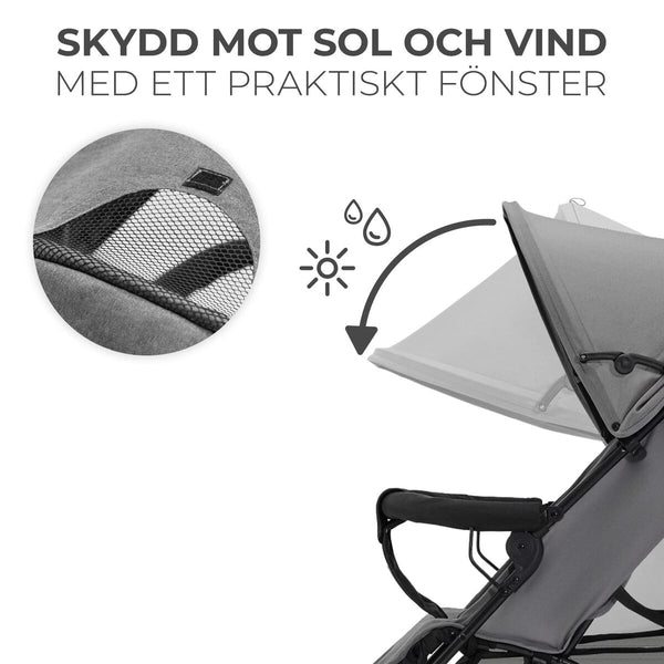 Kinderwagen Kinderkraft KSTIK000GRY0000 Grau 1 Stücke