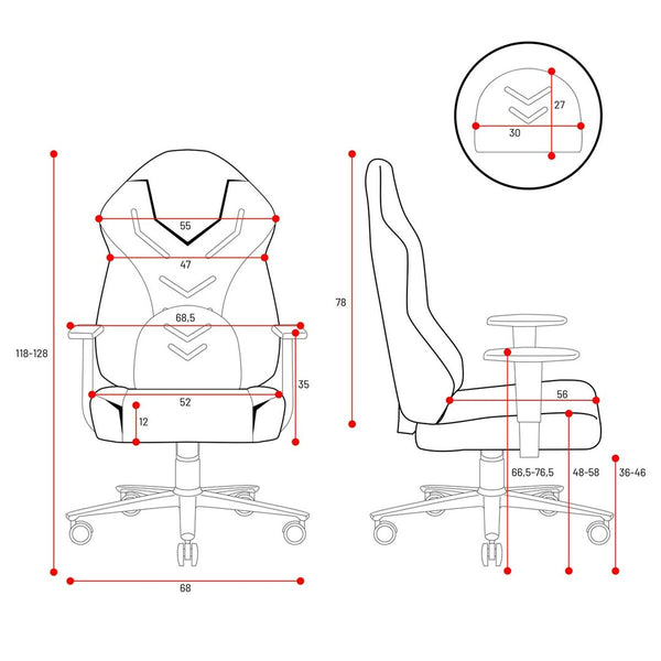 Gaming-Stuhl Diablo Chairs 1191
