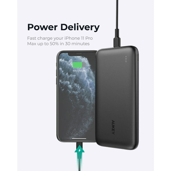 Powerbank Aukey PB-N73S Schwarz 10000 mAh