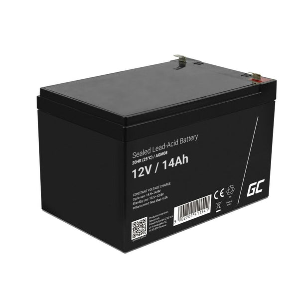 Batterie für Unterbrechungsfreies Stromversorgungssystem USV Green Cell AGM08 1400 mAh 12 V