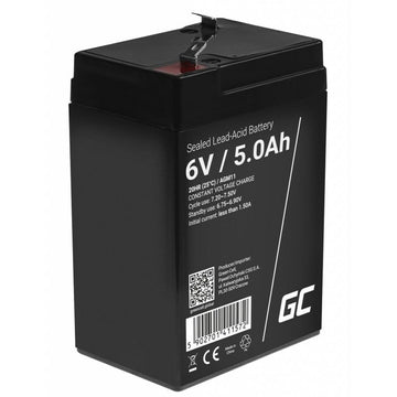 Batterie für Unterbrechungsfreies Stromversorgungssystem USV Green Cell AGM11 5 Ah 6 V