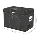 Mini-Kühlschrank Yolco GCX47 Schwarz 50 W 47 L
