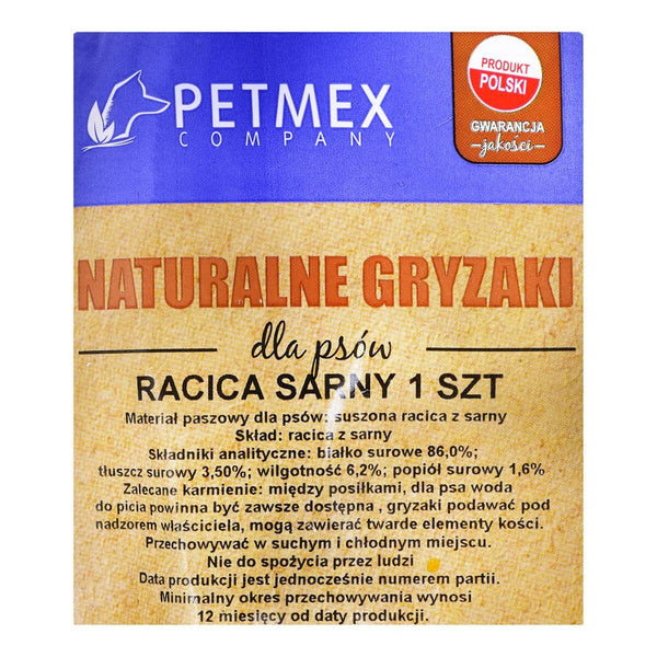 Hundesnack Petmex Hirsch 100 g