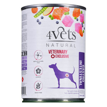 Nassfutter 4VETS                                 Erwachsene Hunde Truthahn 400 g