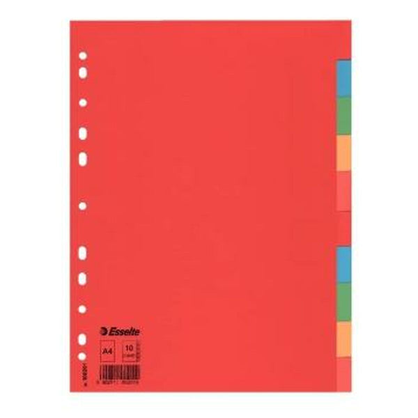 Distanzstücke Esselte    Bunt Pappe (10 Stück)