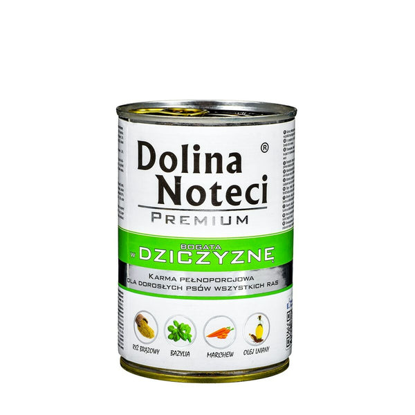 Nassfutter Dolina Noteci Premium Fleisch Wildschwein 400 g