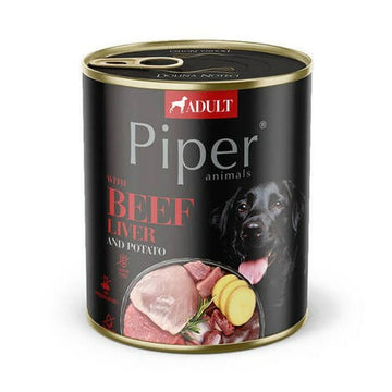 Nassfutter Dolina Noteci Piper Animals Rind und Kalbfleisch 800 g