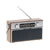 Radio Adler Radio  CR 1183 Schwarz Bronze metall