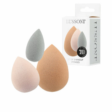 Make-up-Schwamm Lussoni Esponjas Lote Bunt 3 Stücke