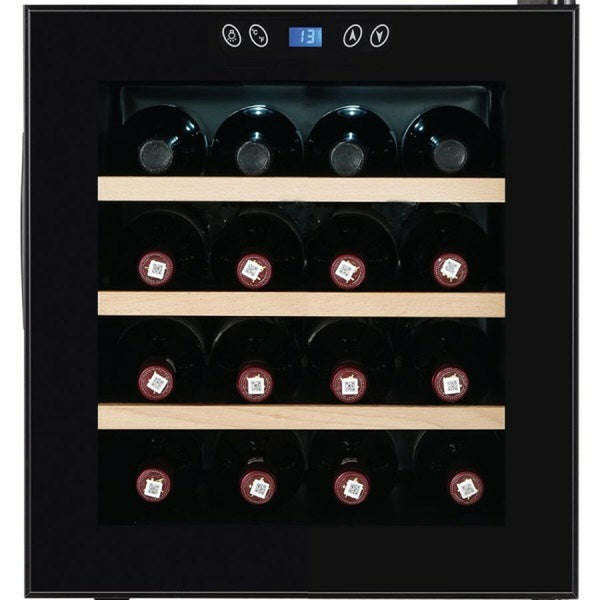 Vinothek Mpm MPM-48-CW-48 Schwarz Durchsichtig 43 x 52 x 48 cm