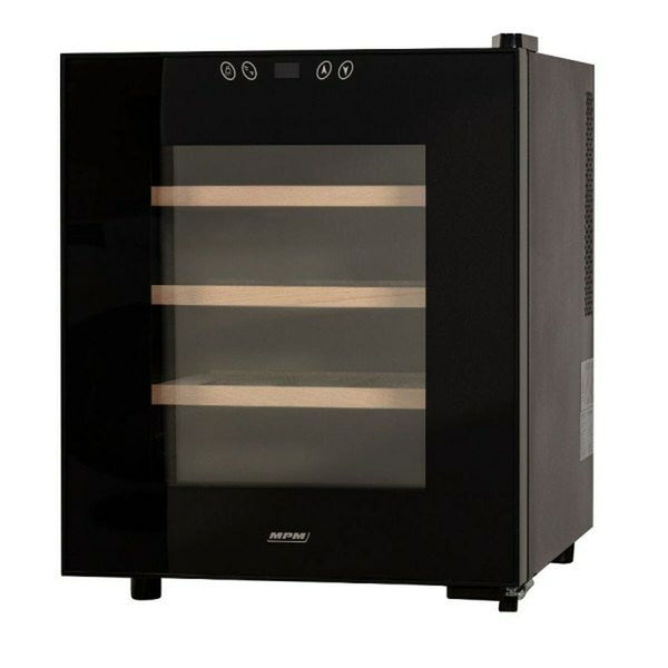 Vinothek Mpm MPM-48-CW-48 Schwarz Durchsichtig 43 x 52 x 48 cm