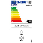 Vinothek Mpm MPM-48-CW-48 Schwarz Durchsichtig 43 x 52 x 48 cm