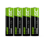 Batterien Green Cell GR02 1,2 V AA