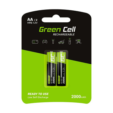 Wiederaufladbare Batterie Green Cell GR06 2000 mAh 1,2 V 1.2 V