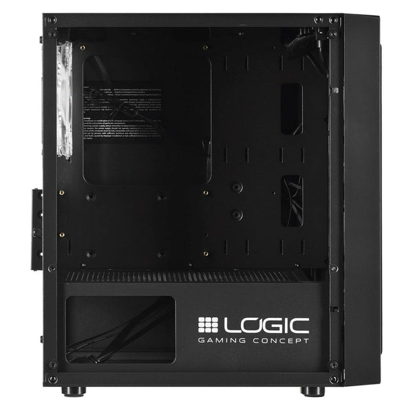 ATX Semi-Tower Gehäuse Logic ATOS ARGB Schwarz